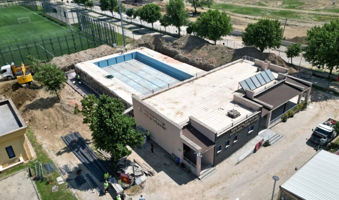 Bursa’da çalışmalar başladı. Dört mevsim hizmet verecek Bursa Büyükşehir Belediyesi, Yıldırım’daki Şahin Başol Spor Kompleksi’nde bulunan yarı