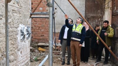 Yıldırım Belediyesi, Kurtoğlu Mahallesi'ndeki metruk halde bulunan tescilli kilise yapısını