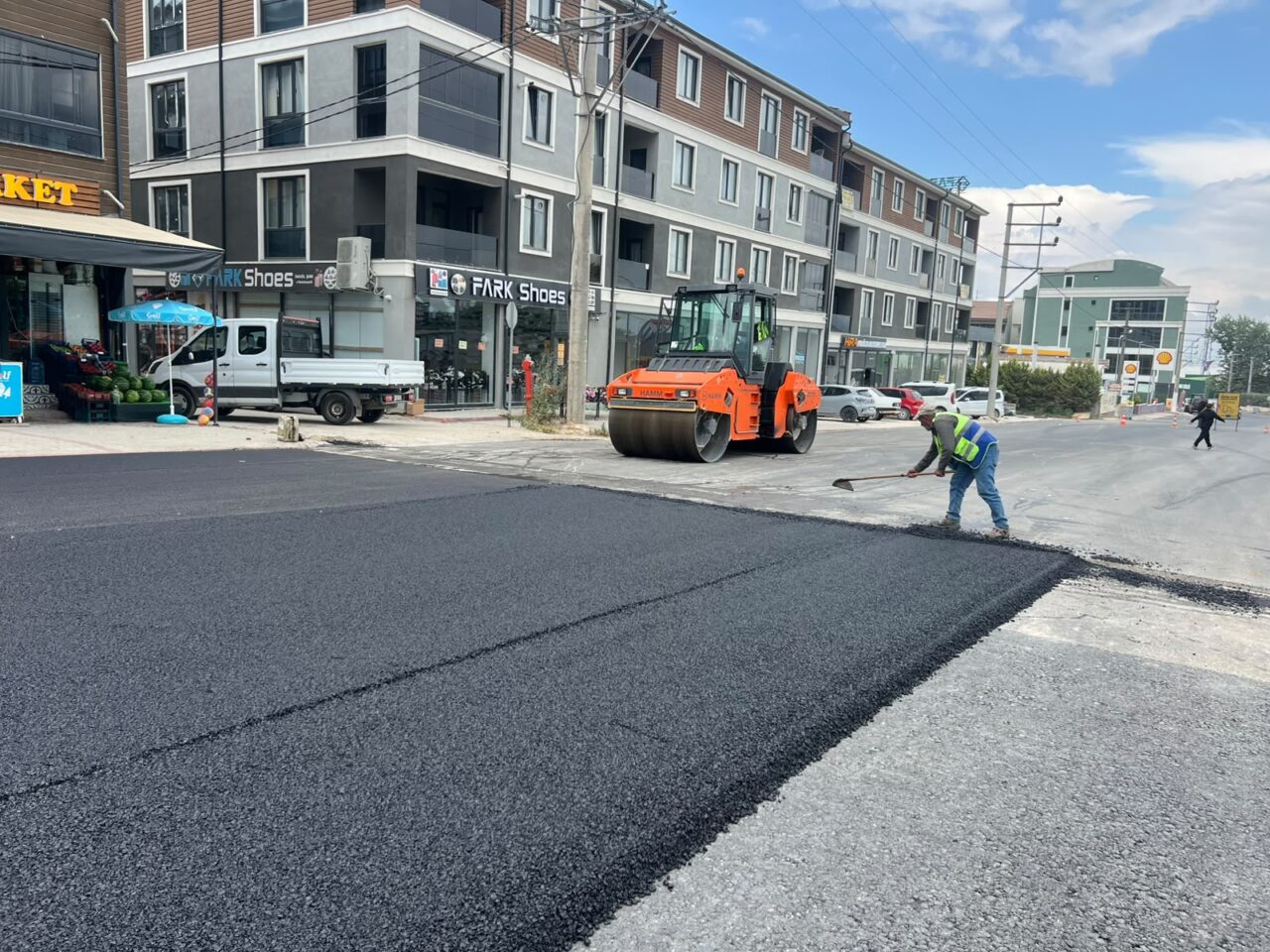 O cadde baştan sona yenileniyor 2 Bülten Medya -