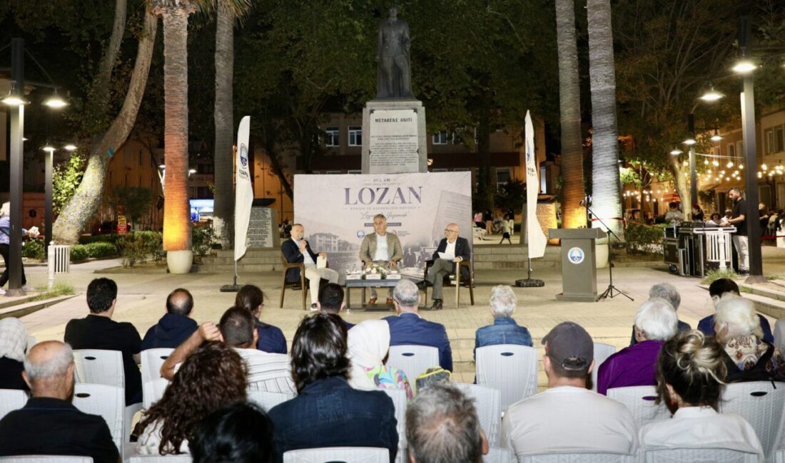 Mudanya Belediyesi, Lozan Barış Antlaşması'nın 103. yılı kapsamında düzenlediği "Lozan