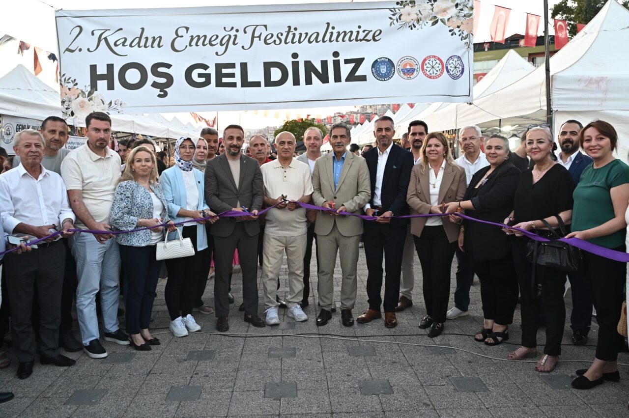 Gemlik'te 2. Kadın Emeği Festivali kapılarını açtı. Üç gün sürecek