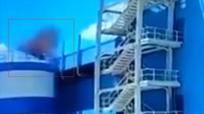 Kırklareli’nde 2 kişinin hayatını kaybettiği fabrika patlamasına ilişkin güvenlik kamerası