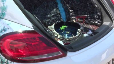 Bursa’da düzenlenen Tuning Fest’te yaklaşık 300 bin liralık modifiye uygulanan