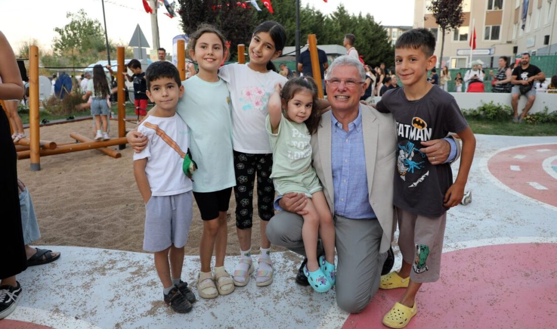 Mudanya Belediyesi, mahallelerin ihtiyaçlarına göre parkları yeniliyor. Çocuk oyun alanlarından
