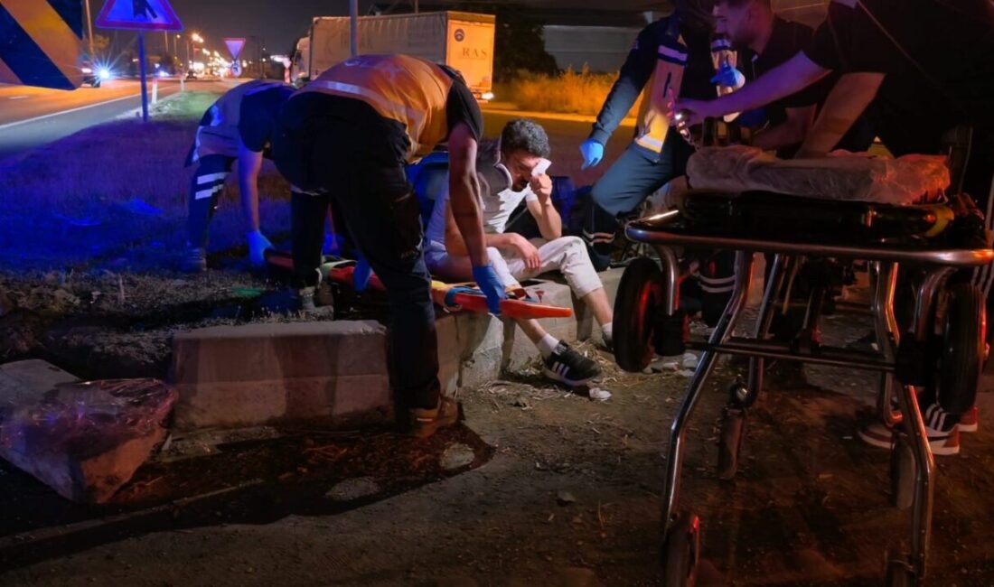 İnegöl’de feci motosiklet kazası Bursa'nın İnegöl ilçesinde kontrolden çıkan motosikletin yön levhası ve kaldırıma