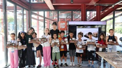 Nilüfer Belediyesi'nin "Ders Arası Çocuk Öğrenme Programı" kapsamında Kızılcıklı ve