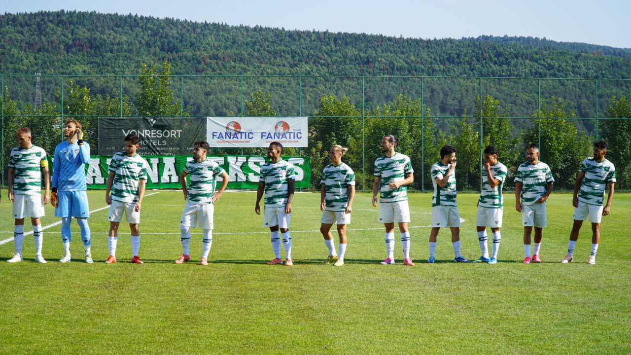 Bursaspor 2. hazırlık maçına Pendikspor karşısında çıktı. Maç 2-2 eşitlikle