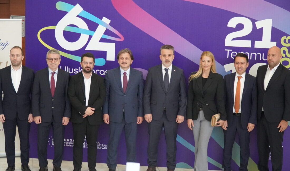 Bursa’da festival heyecanı başlıyor! 64. Uluslararası Bursa Festivali için geri sayım başladı. Festivalin tanıtım