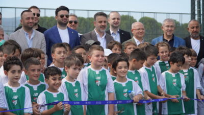 Bursa Büyükşehir Belediyesi tarafından Bursaspor Özlüce Tesisleri'nde yapımı tamamlanan 3