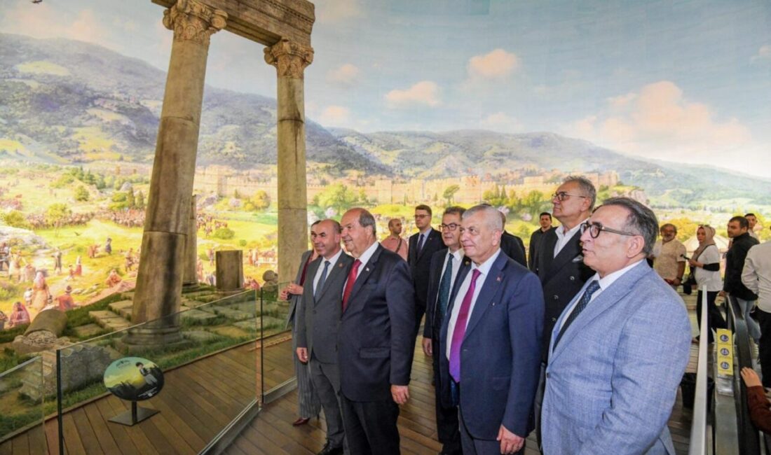 Kuzey Kıbrıs Türk Cumhuriyeti 5. Cumhurbaşkanı Ersin Tatar, Bursa ziyaretinde