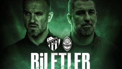 Bursaspor'un, 26 Temmuz Pazar günü Shakhtar Donetsk ile oynayacağı hazırlık