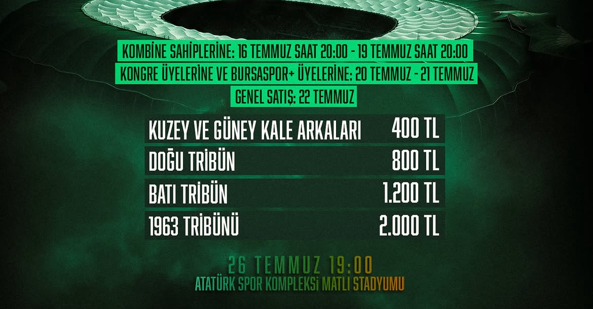 Shakhtar maçı biletleri satışa çıkıyor 1 Bülten Medya -