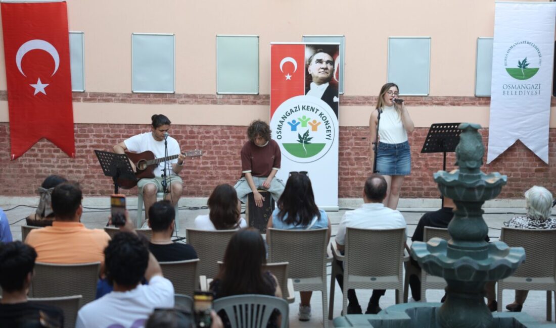 Osmangazi Kent Konseyi Gençlik Meclisi’nin yeni yönetimi, ilk etkinliğinde Şadırvanlı