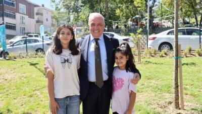 Nilüfer Belediyesi tarafından Çalı Mahallesi'nde yapımı tamamlanan Mehmetçik Parkı düzenlenen
