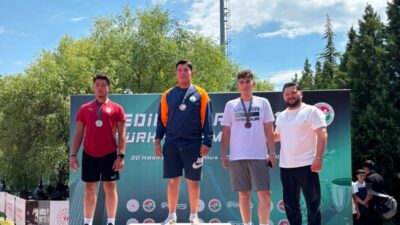 Osmangazi Belediyespor Atletizm Takımı, Eskişehir'de düzenlenen U16 Türkiye Atletizm Şampiyonası'nda
