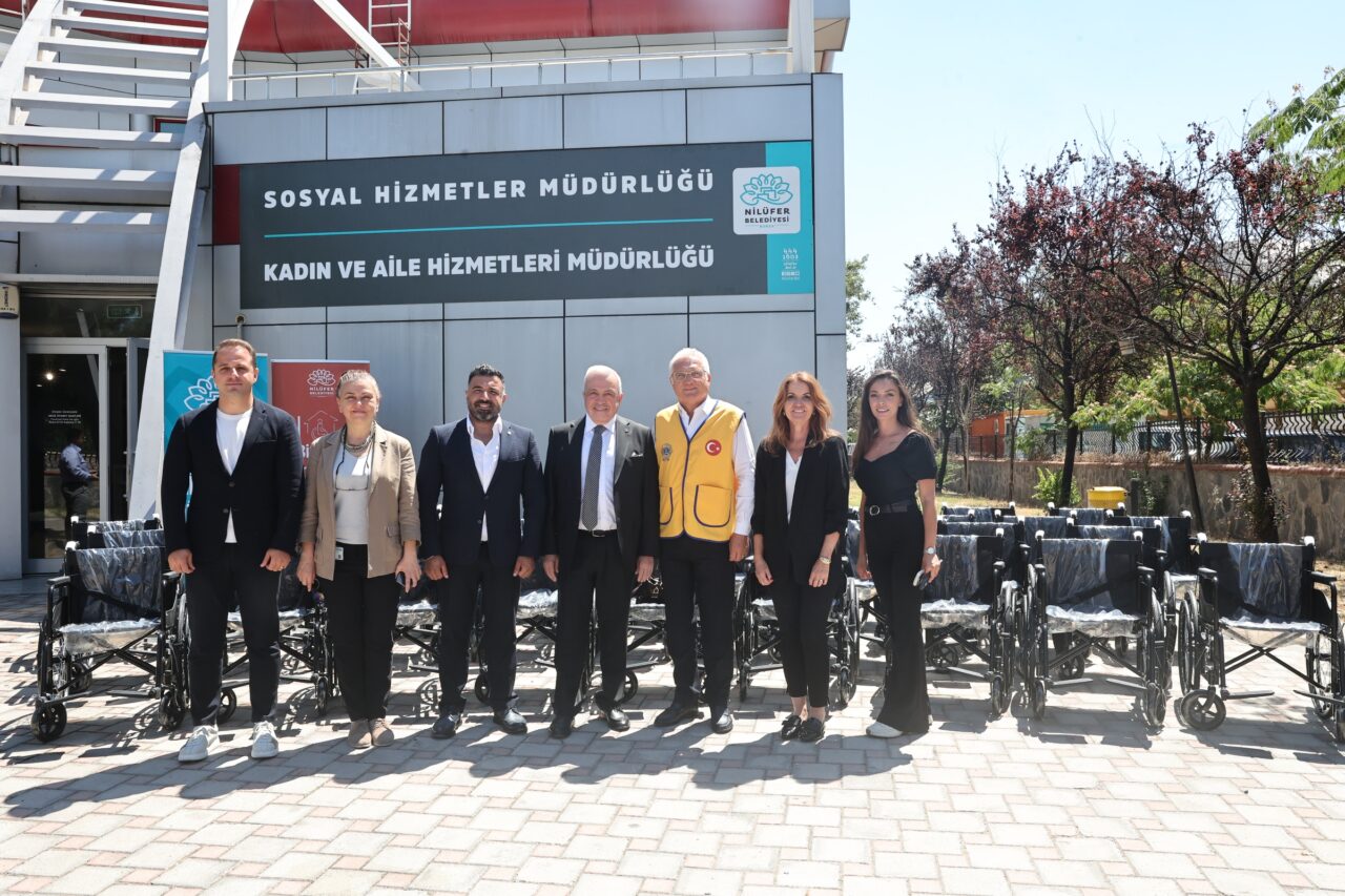 Nilüfer'de 60 tekerlekli sandalye desteği 1 Bülten Medya -