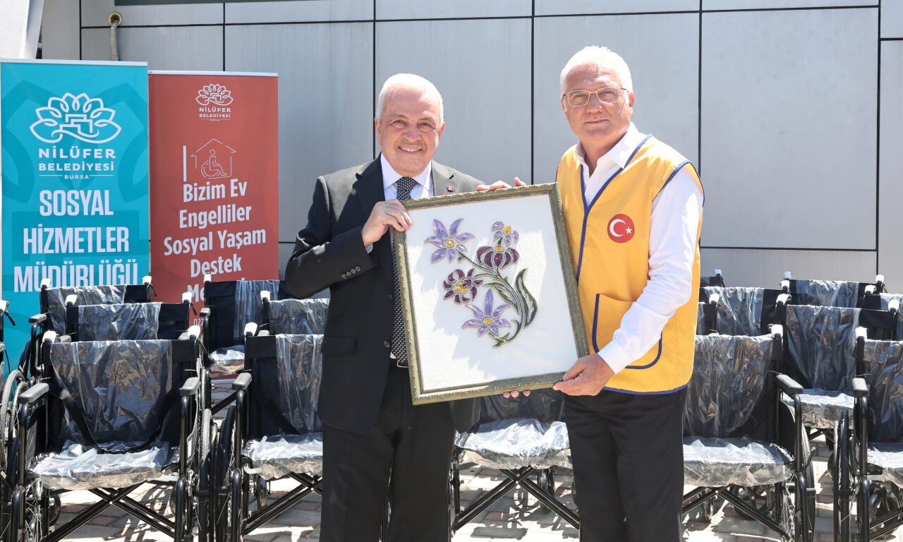 Nilüfer'de 60 tekerlekli sandalye desteği 2 Bülten Medya -