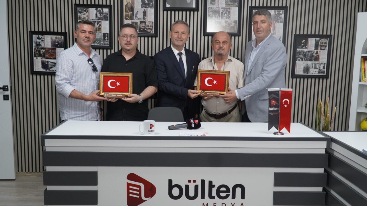 MHP Heyetinden Bülten Medya’ya Anlamlı Ziyaret 1 Bülten Medya -