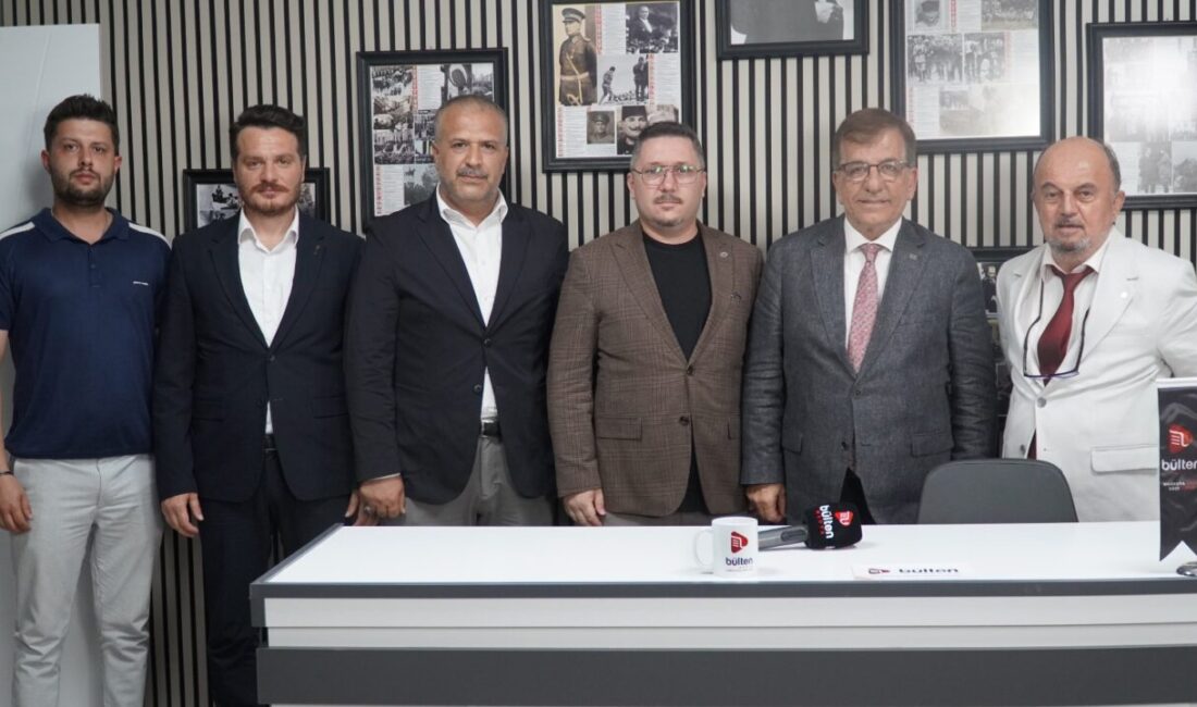 Anahtar Parti Bursa yöneticileri, Bülten Medya'yı ziyaret ederek kent gündemi