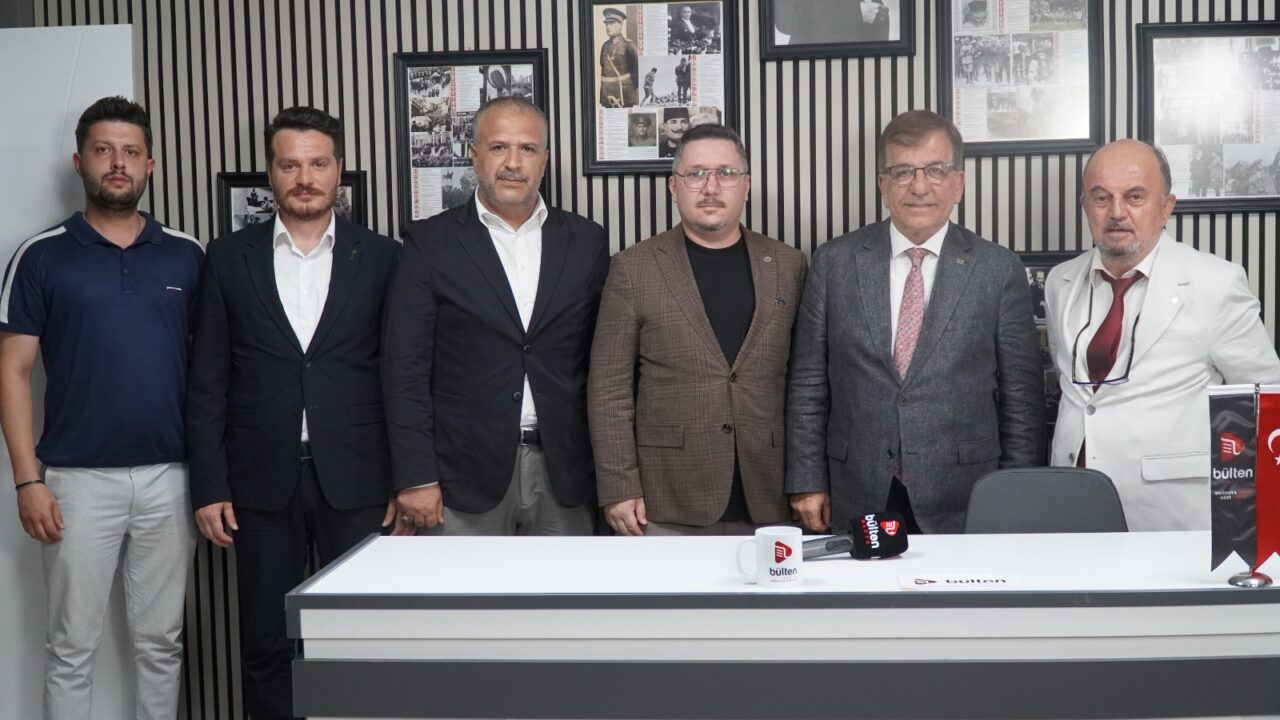 Anahtar Parti Bursa yöneticileri, Bülten Medya'yı ziyaret ederek kent gündemi