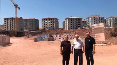 AK Parti Bandırma İlçe Başkan Vekili Recep Hakan ile yönetim