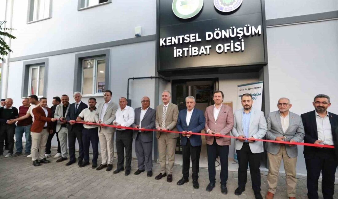 Alanyurt kentsel dönüşüm ofisi açıldı İnegöl Belediyesi’nin Alanyurt bölgesinde gerçekleştirmeyi planladığı kentsel dönüşüm için ilk
