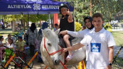 Türkiye Jokey Kulübü’nün çocuklarda at sevgisini geliştirmek ve binicilik kültürünü