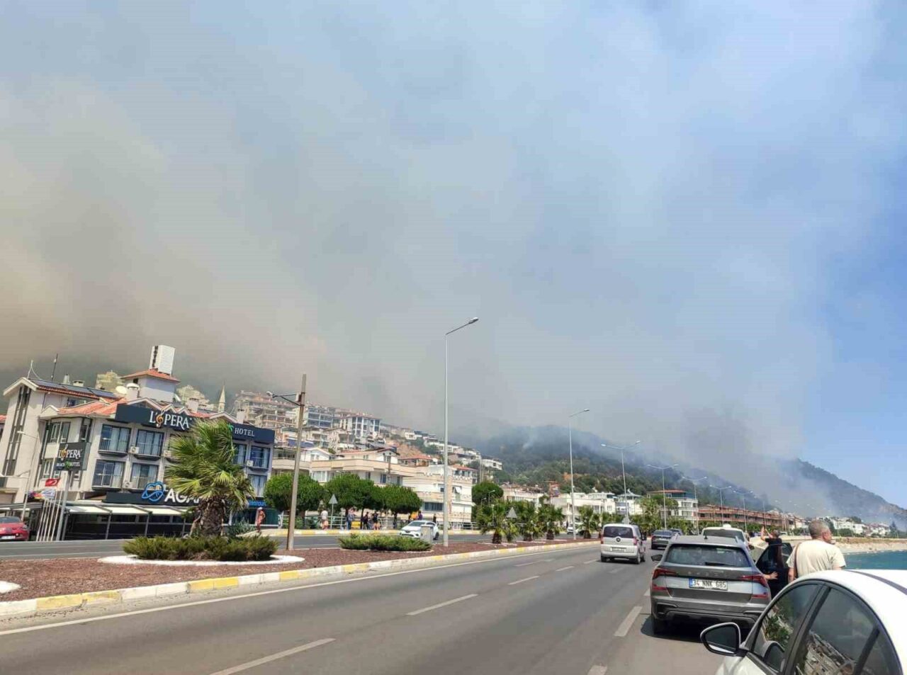Balıkesir’in Edremit ilçesine bağlı Altınoluk Mahallesi’ndeki orman yangını ile ilgili