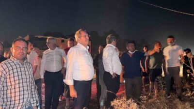 Balıkesir’in Gömeç ilçesinde başlayan ve Ayvalık’ın Bağyüzü Mahallesi çevresine sıçradıktan