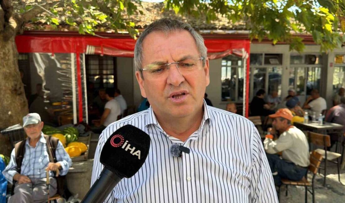 Ayvalık Belediye Başkanı Mesut Ergin, Gömeç’te başlayarak Ayvalık’ın kırsal mahallelerine