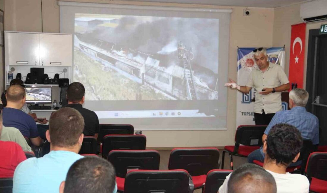 Balıkesir’in Bandırma ilçesinde Denetimli Serbestlik Müdürlüğü tarafından düzenlenen eğitim programında