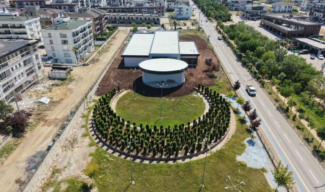 Başiskele’de yapımında sona gelinen 7 bin 500 metrekarelik 15 Temmuz