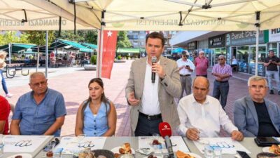 Osmangazi Belediye Başkanı Erkan Aydın, mahalle buluşmalarına bir yenisini daha