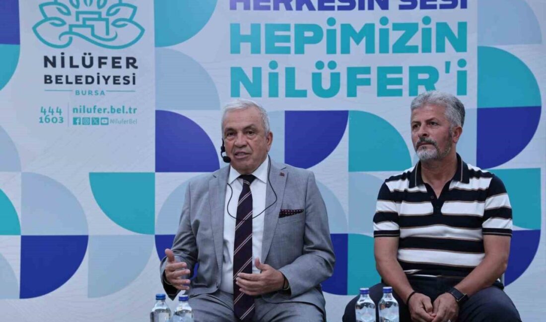 Başkan Şadi Özdemir, Beşevler sakinlerini dinledi Herkesin kendisini iyi hissettiği, herkesin Nilüfer’ini inşa etmek için çalıştıklarını