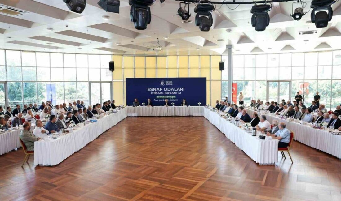 Başkan Vekili Şahin Biba: “Esnafımızın her zaman yanında olacağız” Bursa Büyükşehir Belediyesi Başkan Vekili Şahin Biba, Esnaf Odaları İstişare