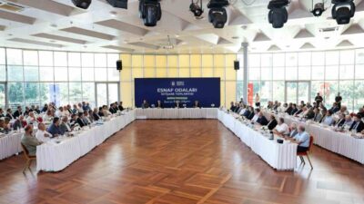 Bursa Büyükşehir Belediyesi Başkan Vekili Şahin Biba, Esnaf Odaları İstişare