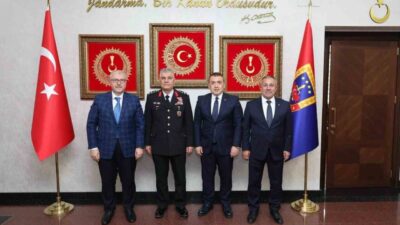 Bilecik heyeti, Ankara’da güvenlik kurumlarında bir dizi temasta bulundu. AK