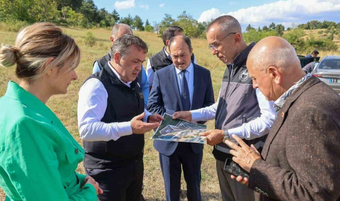Bilecik’e iki dev kamu hizmet binası Bilecik Valisi Faik Oktay Sözer, Bilecik’e bağlı Pelitözü’nde yapımı devam