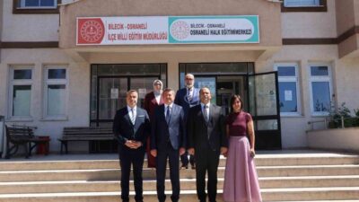 Bilecik İl Milli Eğitim Müdürü Serdal Şimşek, eğitim çalışmalarını yerinde
