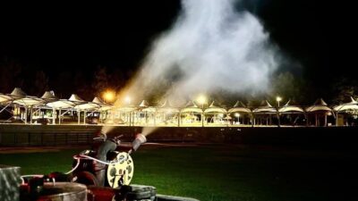 Bilecik’in Söğüt ilçesinde gece saatlerinde sivrisinek, karasinek ve haşerelere yönelik