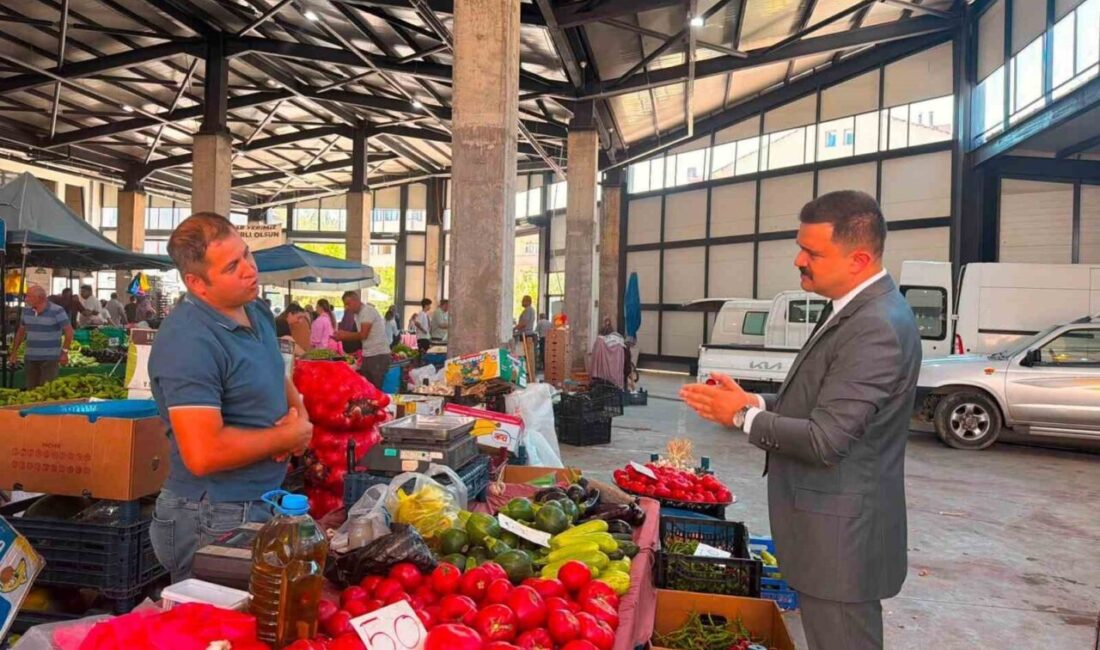 Bilecik’te köylü üreticilere yakın ilgi Bilecik’in Gölpazarı İlçe Kaymakamı Onur Titiz, ilçe pazarında köylü üreticilerle