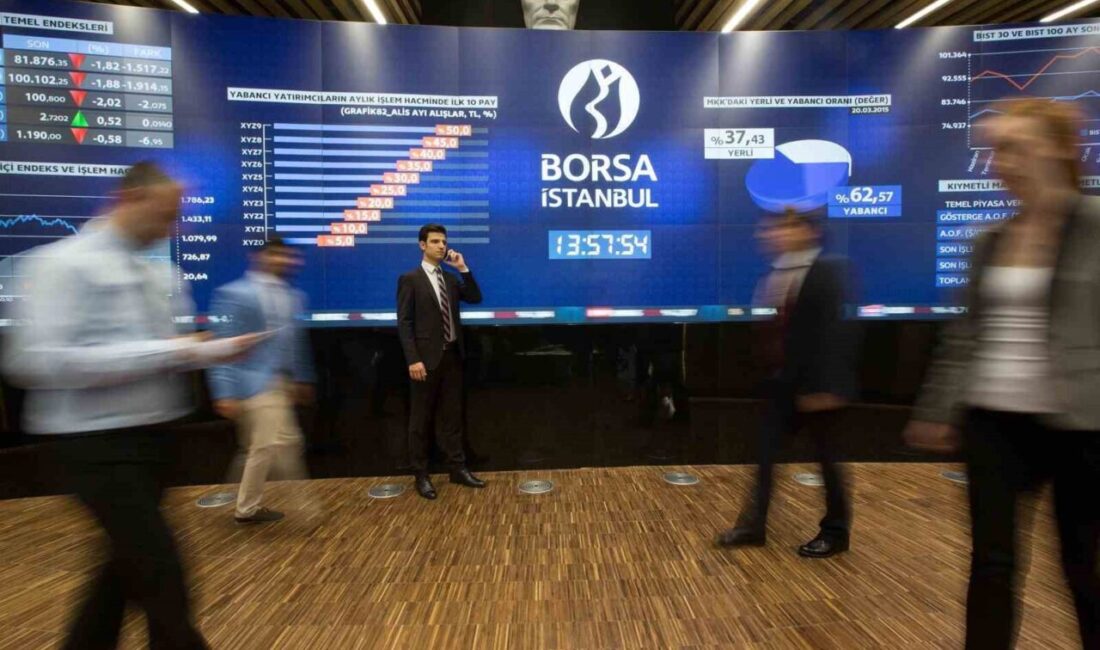 Borsa, güne yüzde 0,13’lük yükselişle başladı. Borsa İstanbul 100 (BIST)