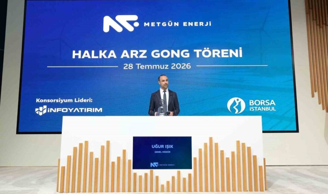 Halka arz sürecini başarıyla tamamlayan Metgün Enerji’nin gong töreni bugün