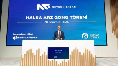 Halka arz sürecini başarıyla tamamlayan Metgün Enerji’nin gong töreni bugün