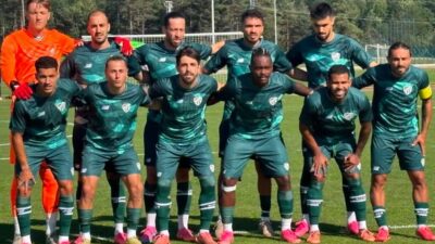 Bursaspor, Düzce Topuk Yaylasındaki üçüncü hazırlık maçında Esenler Erokspor’u 2-0