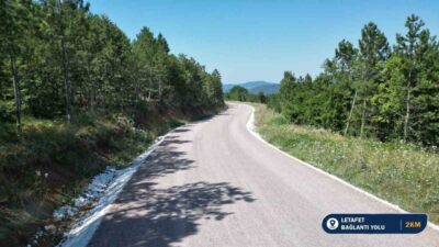Bursa Büyükşehir Belediyesi, kırsal mahallelerde ulaşım ağını güçlendirecek yatırımlar çerçevesinde
