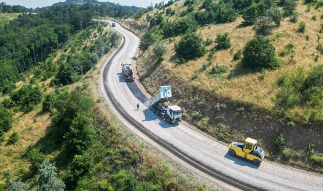 Bursa Büyükşehir Belediyesi, Orhaneli Göktepe Mahallesi'nde 5 bin 200 metrelik