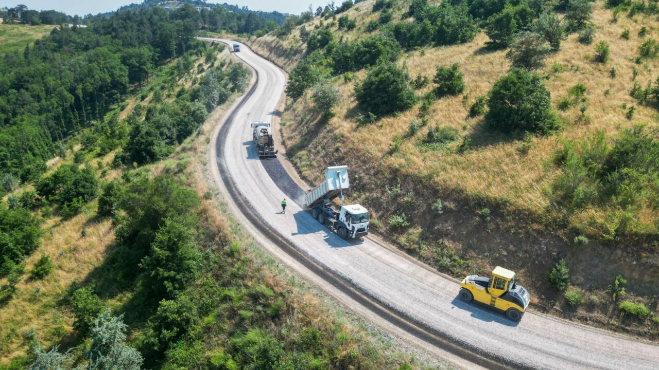 Bursa Büyükşehir Belediyesi, Orhaneli Göktepe Mahallesi'nde 5 bin 200 metrelik