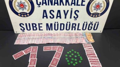 Çanakkale’de emniyet ekiplerince gerçekleştirlen huzur uygulamalarında çeşitli suçlardan aranan 20