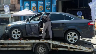 Nevşehir'de otomobilini satmak isteyen vatandaş, ekspertiz incelemesinde aracın şase numarasının